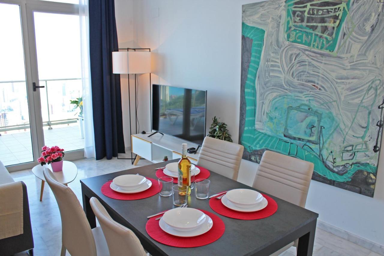 Skyline 20 Apartamento De Lujo Con Terraza Privada Y Vistas Al Mar Бенідорм Екстер'єр фото