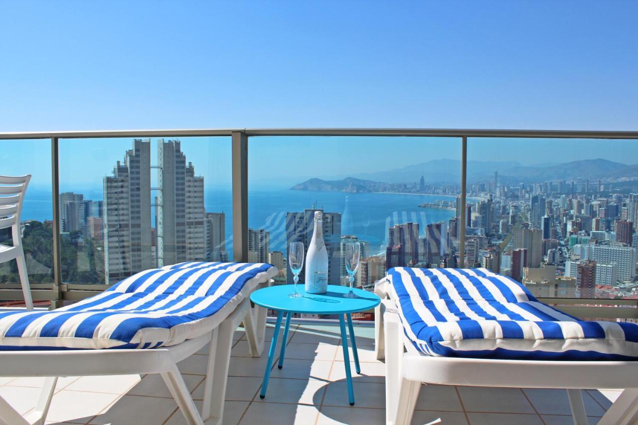 Skyline 20 Apartamento De Lujo Con Terraza Privada Y Vistas Al Mar Бенідорм Екстер'єр фото